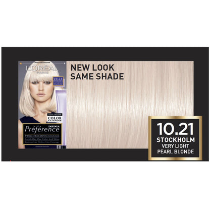 Loreal Paris Preference 10.21 Alaska Pearl Blonde Each