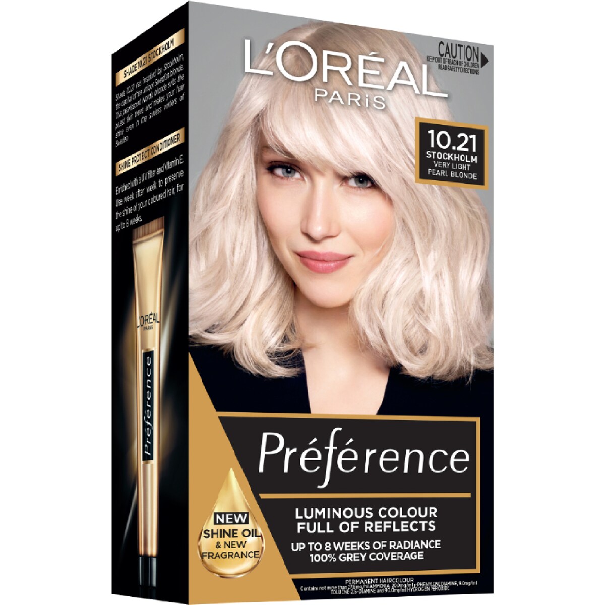 Loreal Paris Preference 10.21 Alaska Pearl Blonde Each