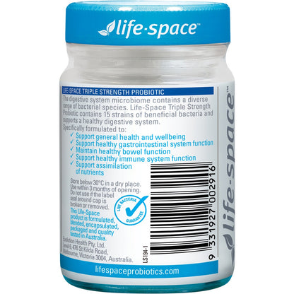 Life-space Triple Strength Probiotic Capsules 20 Pack