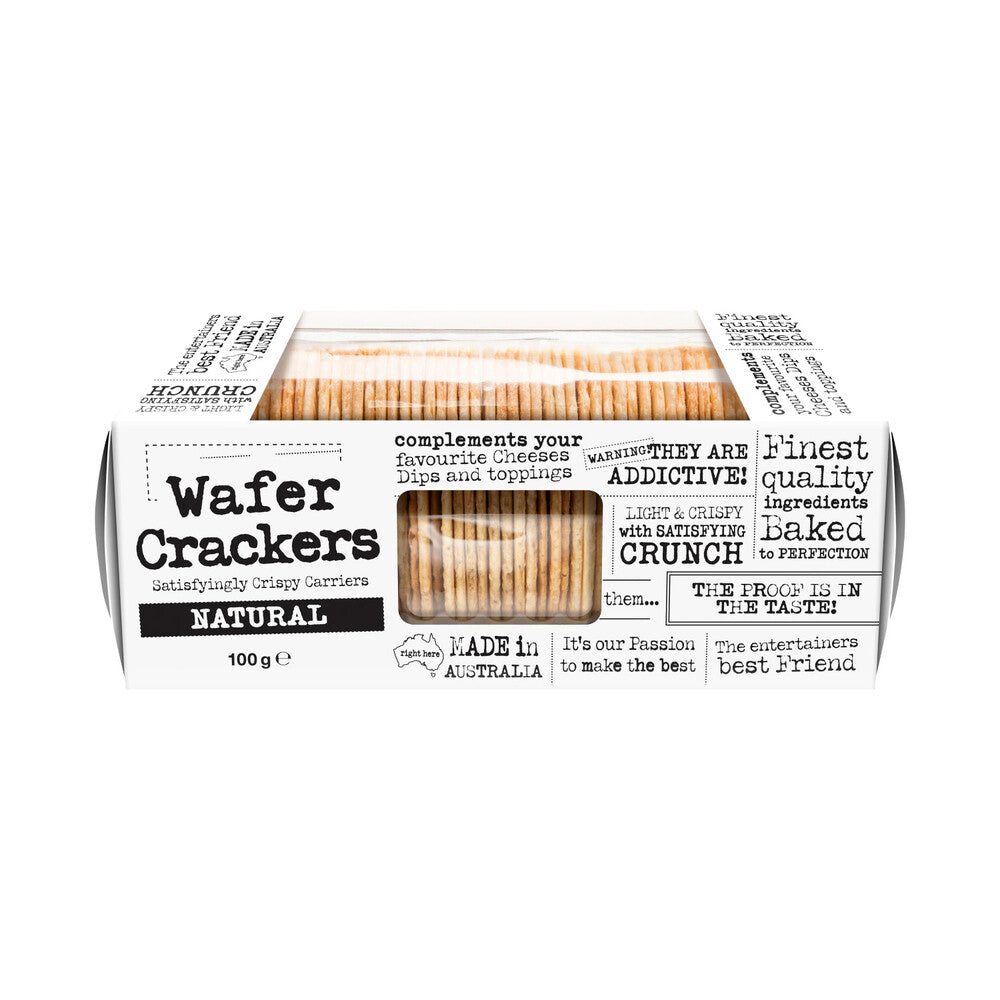 Natural Wafer Crackers - 100g