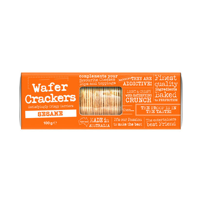 Fine Foods Sesame Wafer Crackers - 100g