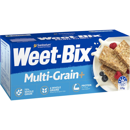 Sanitarium Weet - Bix Weet-bix Blends Multi-grain+ Breakfast Cereal 575g