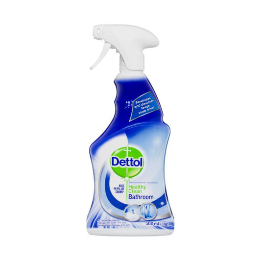 Dettol Healthy Clean Bathroom Disinfectant Surface Cleaning Spray - 500mL