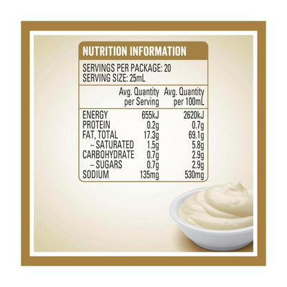 Heinz Mayo Seriously Good Mayonnaise - 500mL