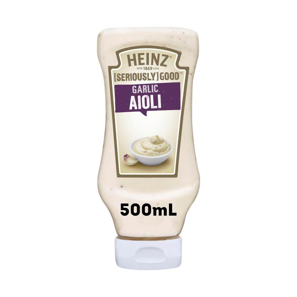 Heinz Seriously Good Garlic Aioli Mayonnaise - 500mL