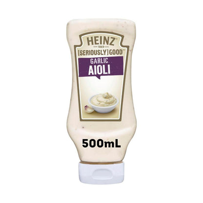 Heinz Seriously Good Garlic Aioli Mayonnaise - 500mL