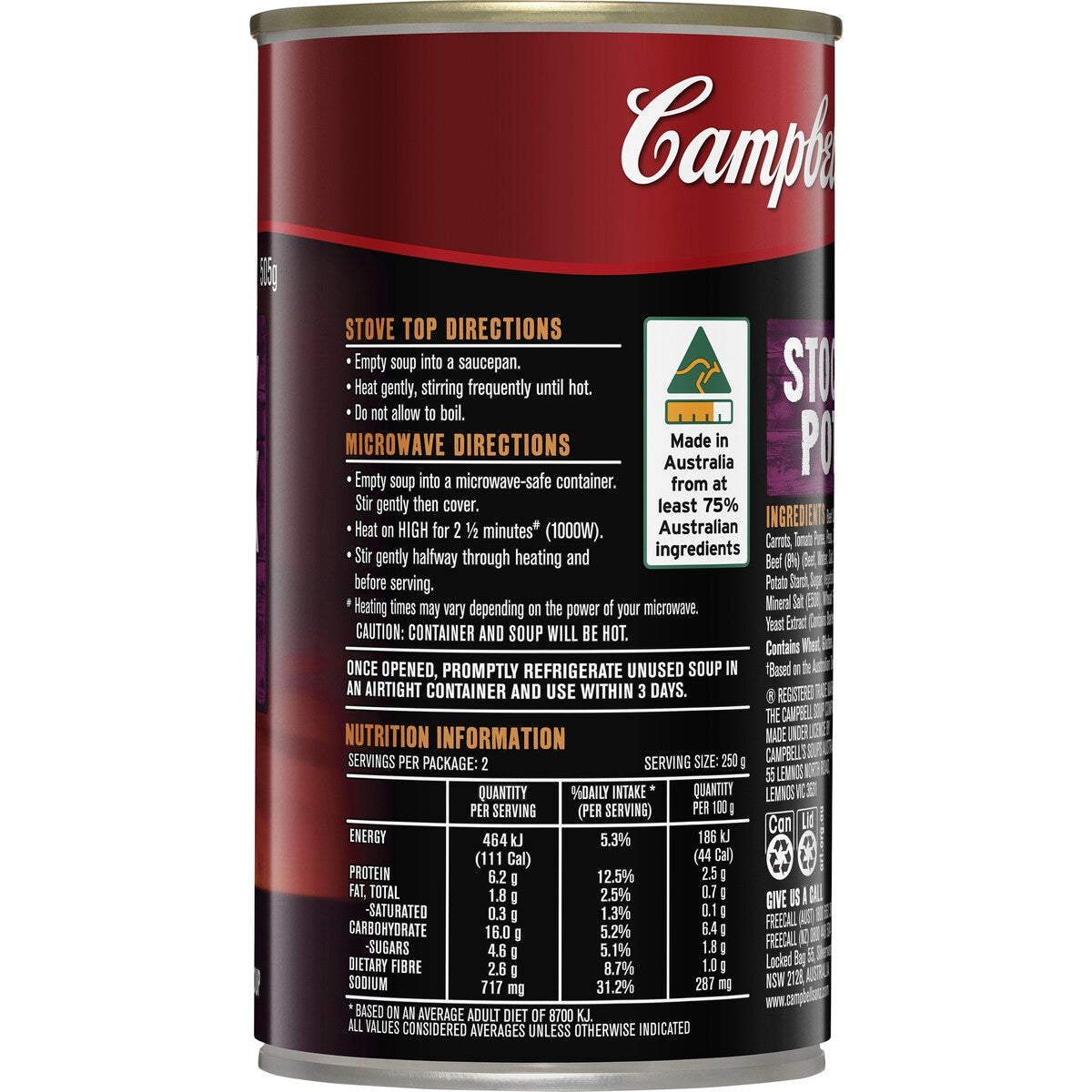 Campbells Soup Chunky Stockpot 505g