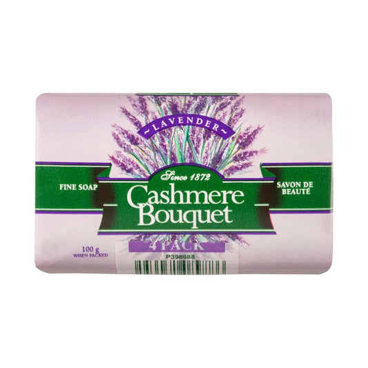 Cashmere Bouquet Lavender Soap 4 Pack - 400g