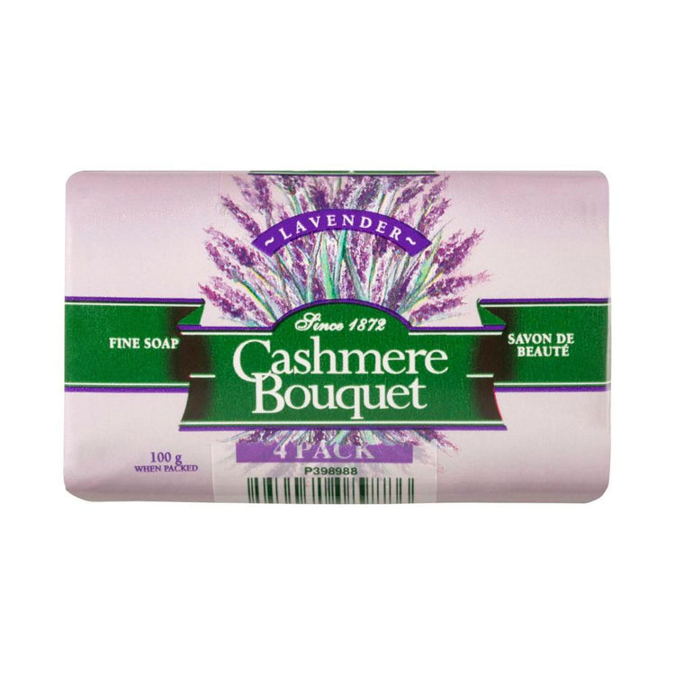 Cashmere Bouquet Lavender Soap 4 Pack - 400g