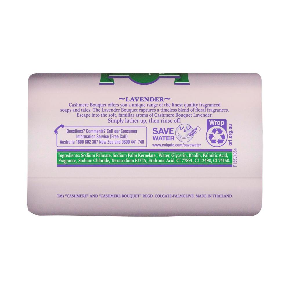 Cashmere Bouquet Lavender Soap 4 Pack - 400g