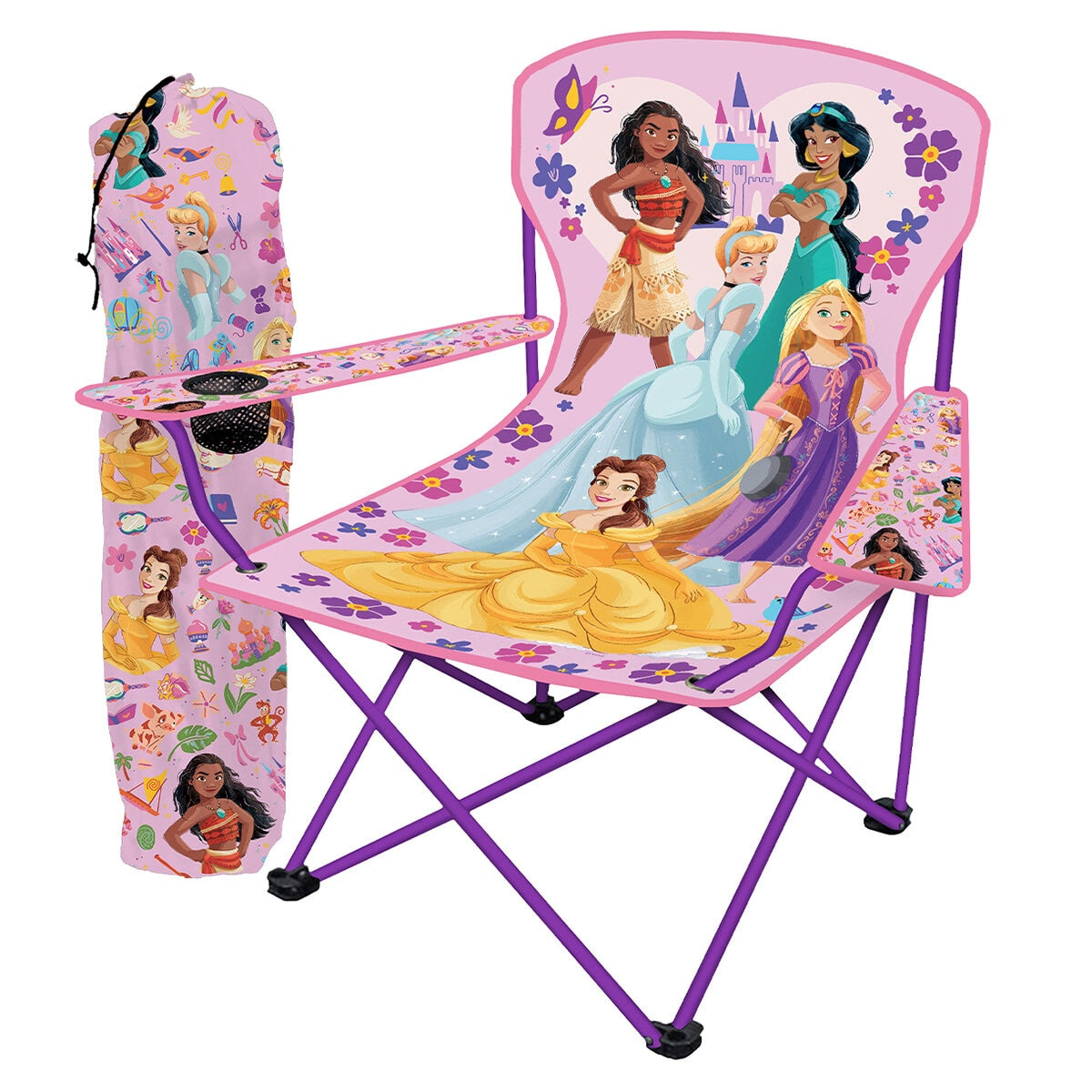 Danawares Kids Camp Chair Princess Pink