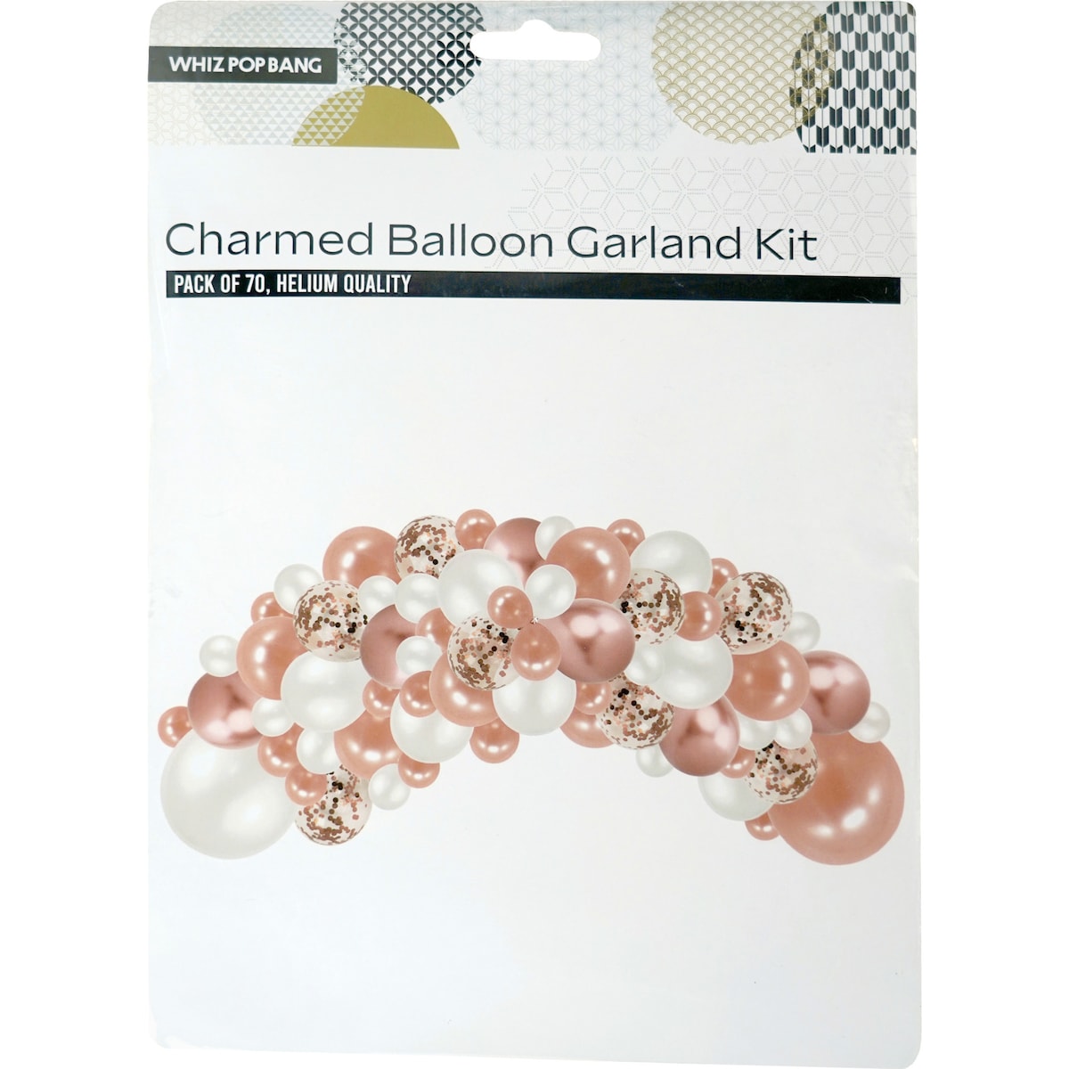Whiz Pop Bang Charmed Balloon Garland Kit 70 Pack
