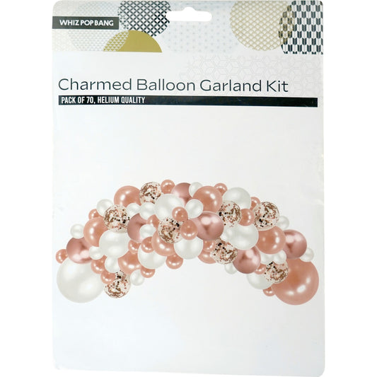 Whiz Pop Bang Charmed Balloon Garland Kit 70 Pack