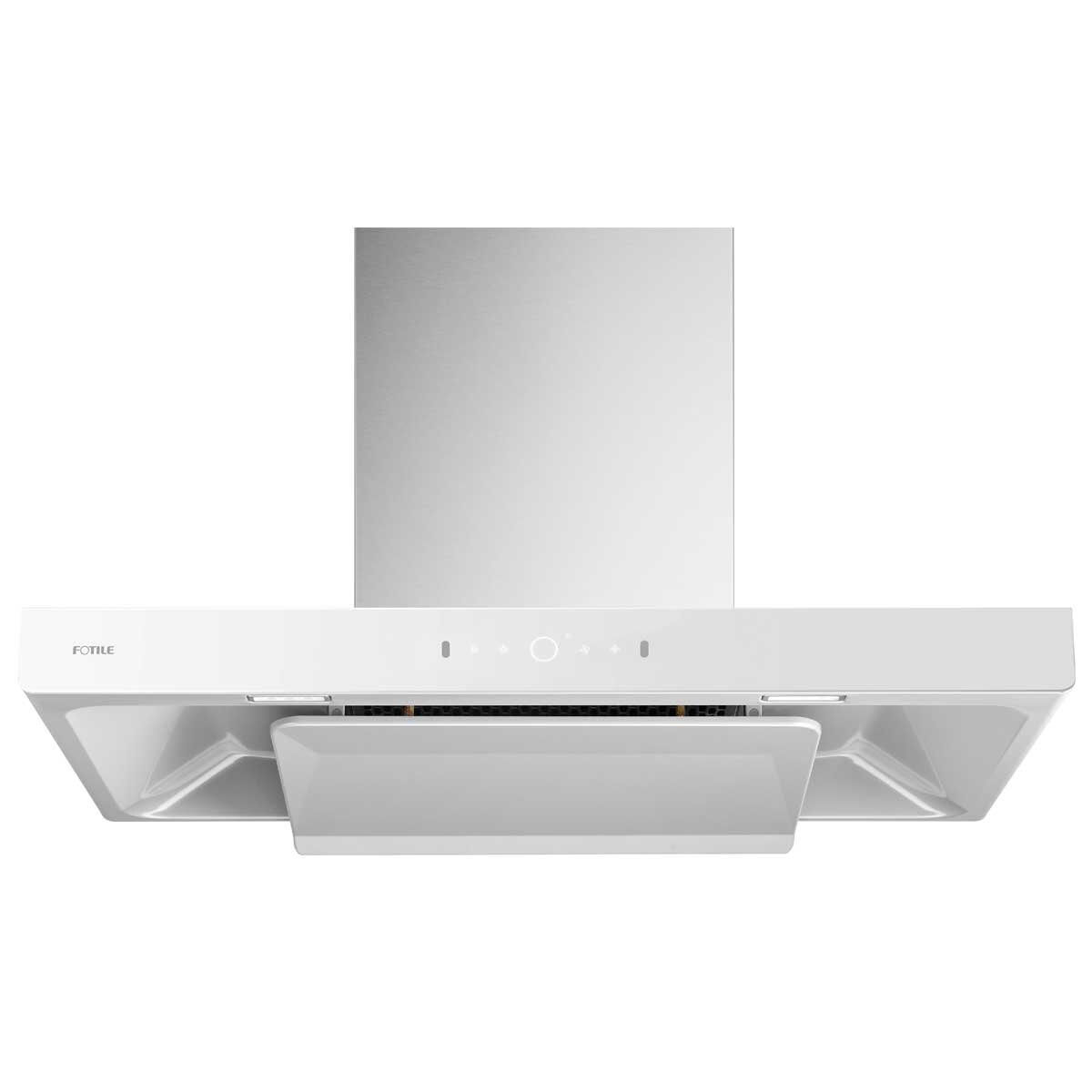 FOTILE 90cm Canopy Rangehood With Decoration Cover EMG9008-CW