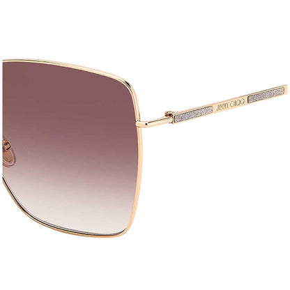 Jimmy Choo Dahla/F/SK Women's Sunglasses Gold Copper