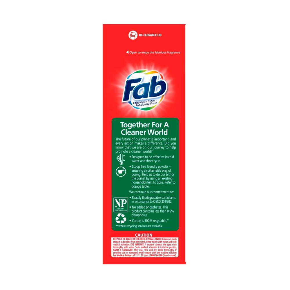 Fab Sunshine Fresh Top & Front Laundry Powder - 4kg