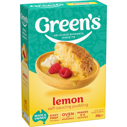 Greens Pudding Lemon Sponge 260g
