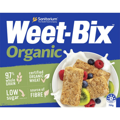 Sanitarium Weet - Bix Weet-bix Organic Breakfast Cereal 750g