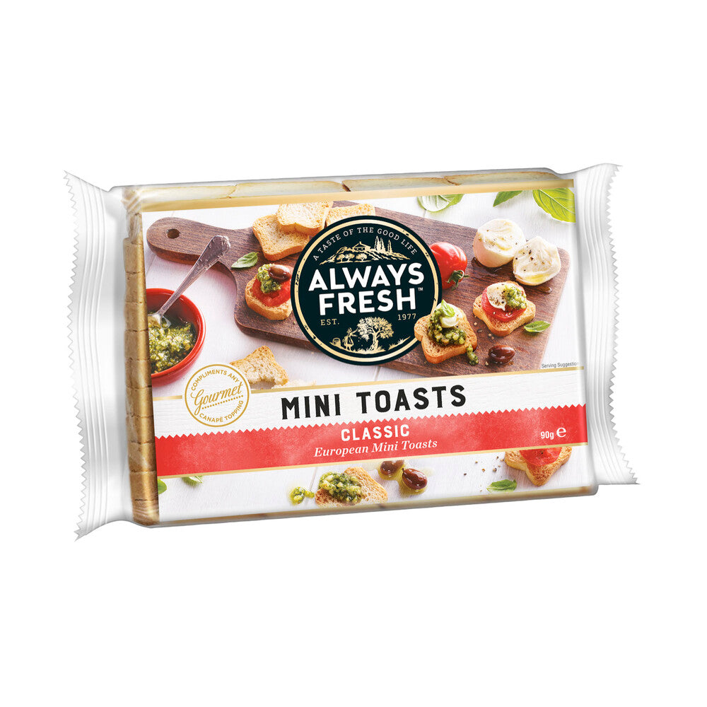 Always Fresh Mini Toasts Value Pack - 90g