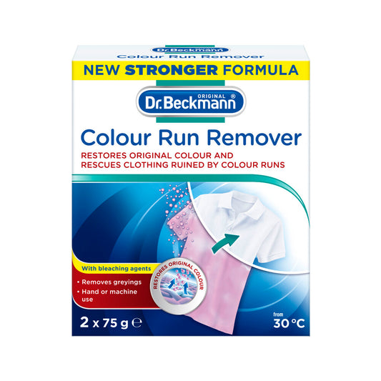 Dr Beckmann Colour Run Remover - 2 x 75g Pack