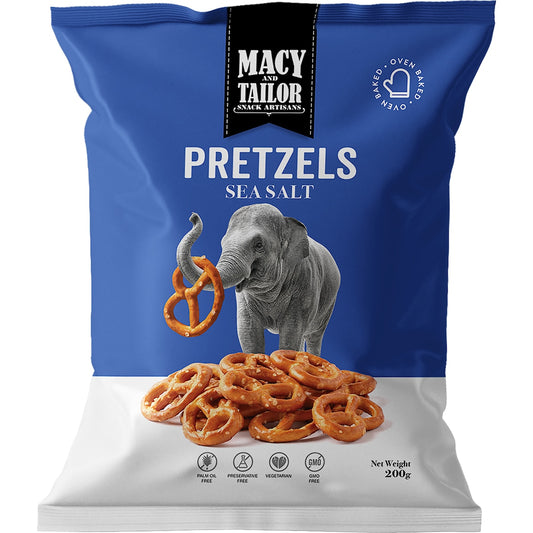 Macy and Tailor Classic Pretzels 200g