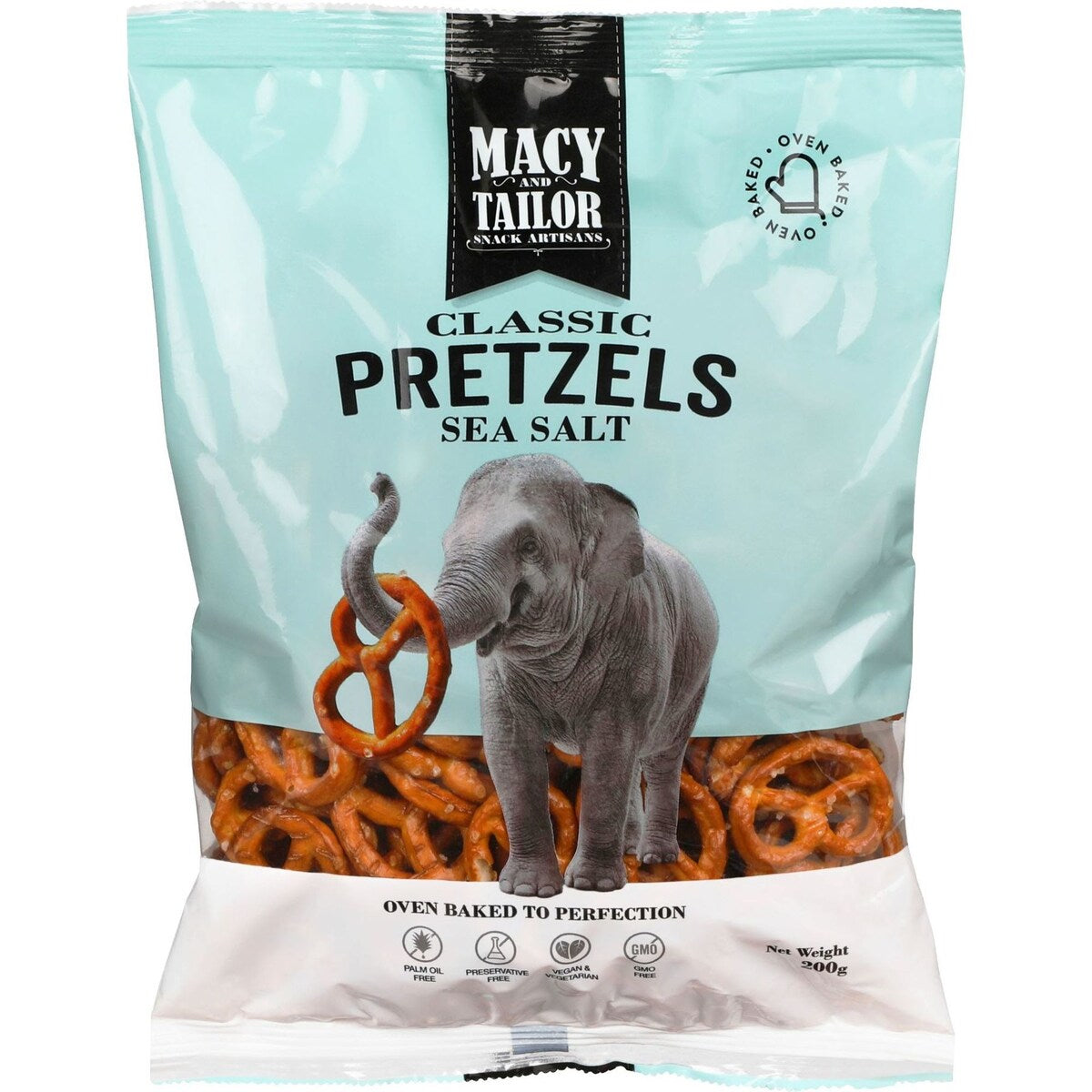 Macy and Tailor Classic Pretzels 200g