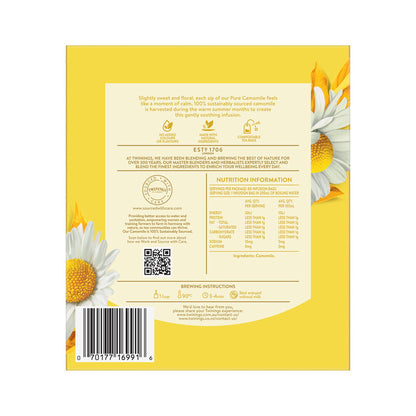 Twinings Pure Camomile Infusions Tea Bags 80 Pack - 96g