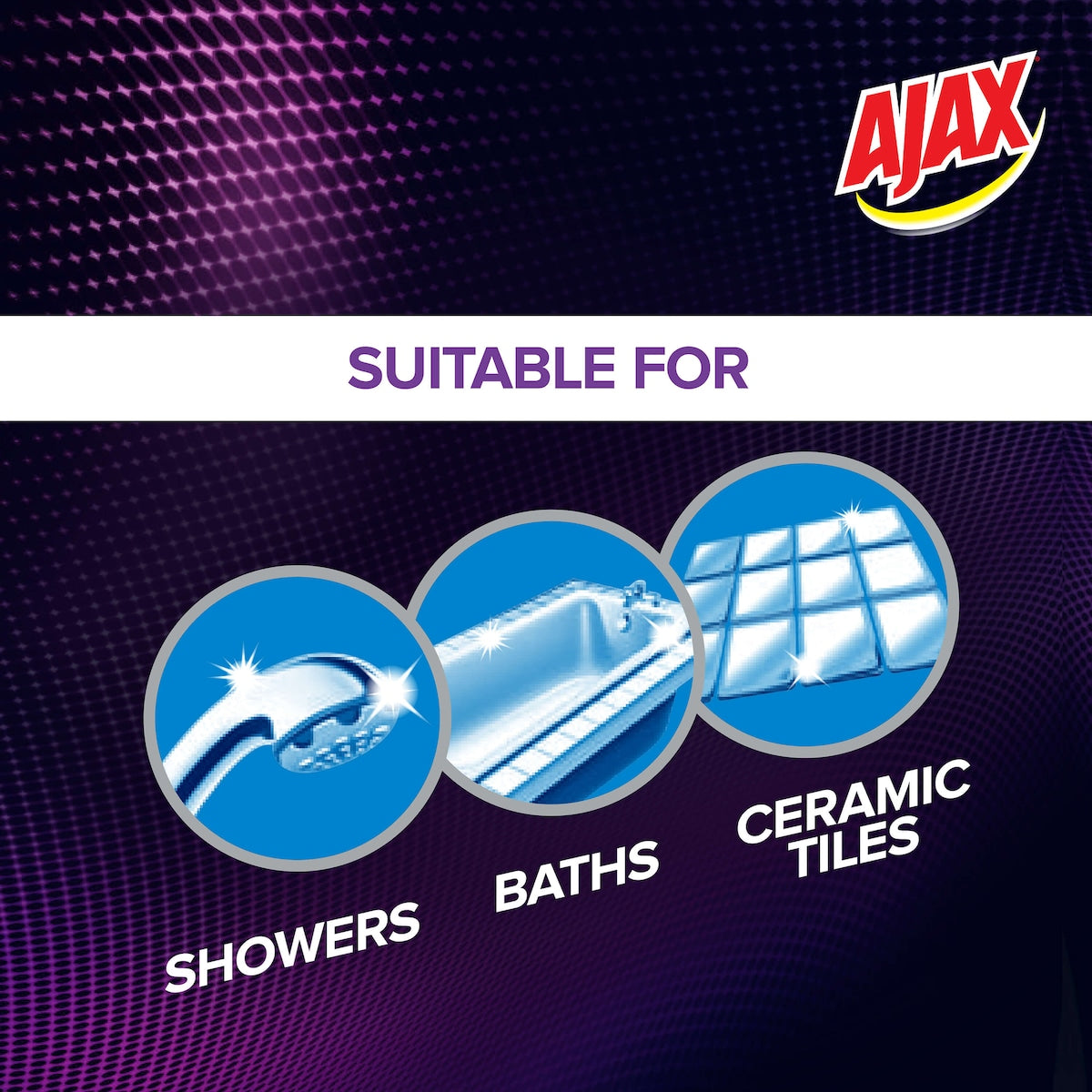 Ajax Professional Bathroom Cleaner Disinfectant Trigger 500ml