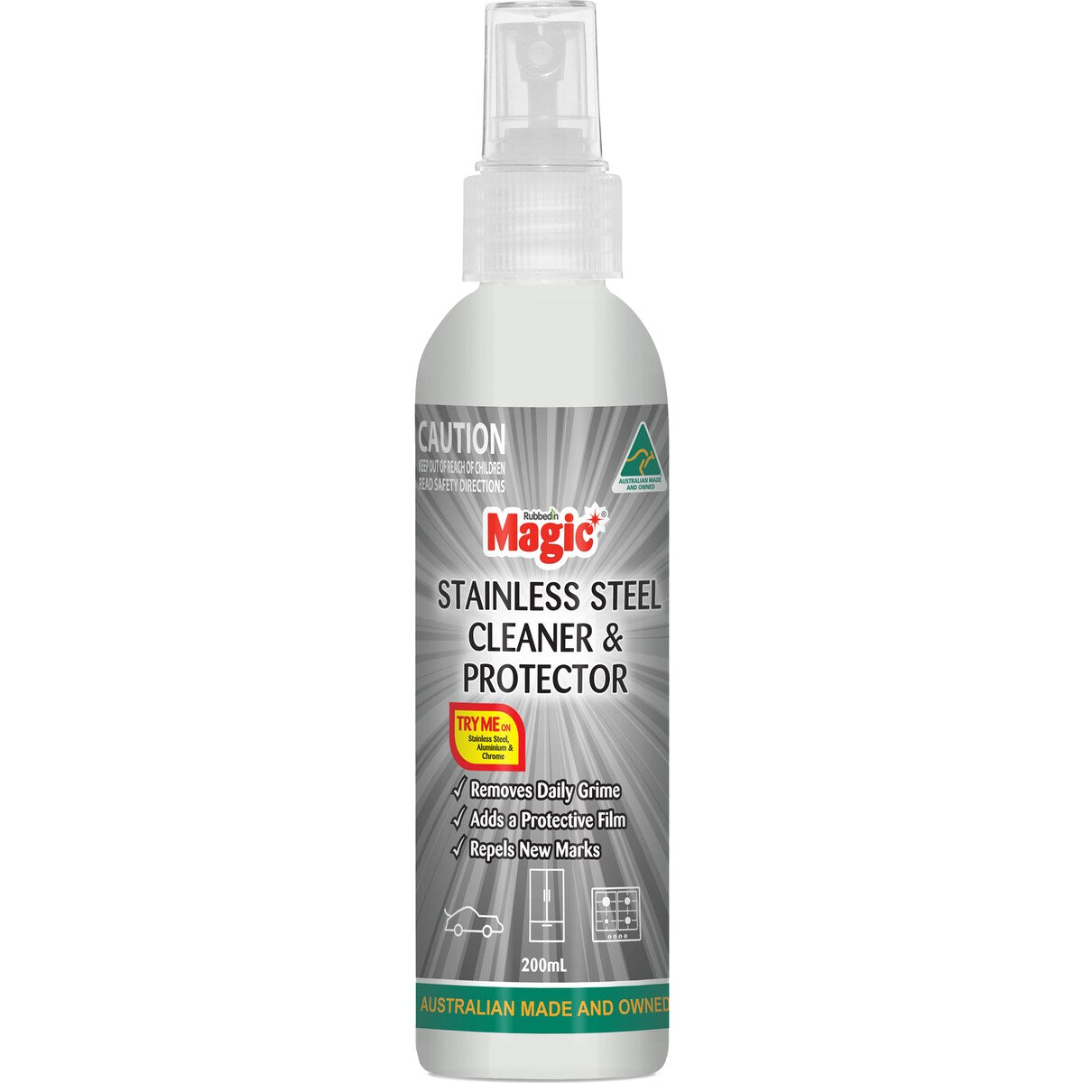 Magic Stainless Steel Cleaner & Protector 200mL