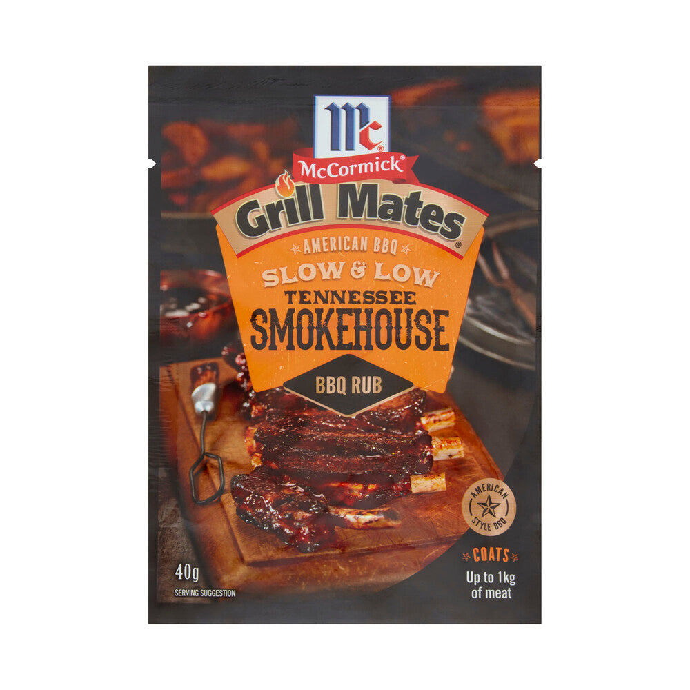 McCormick Grill Mates Tennessee Smokehouse BBQ Rub - 40g
