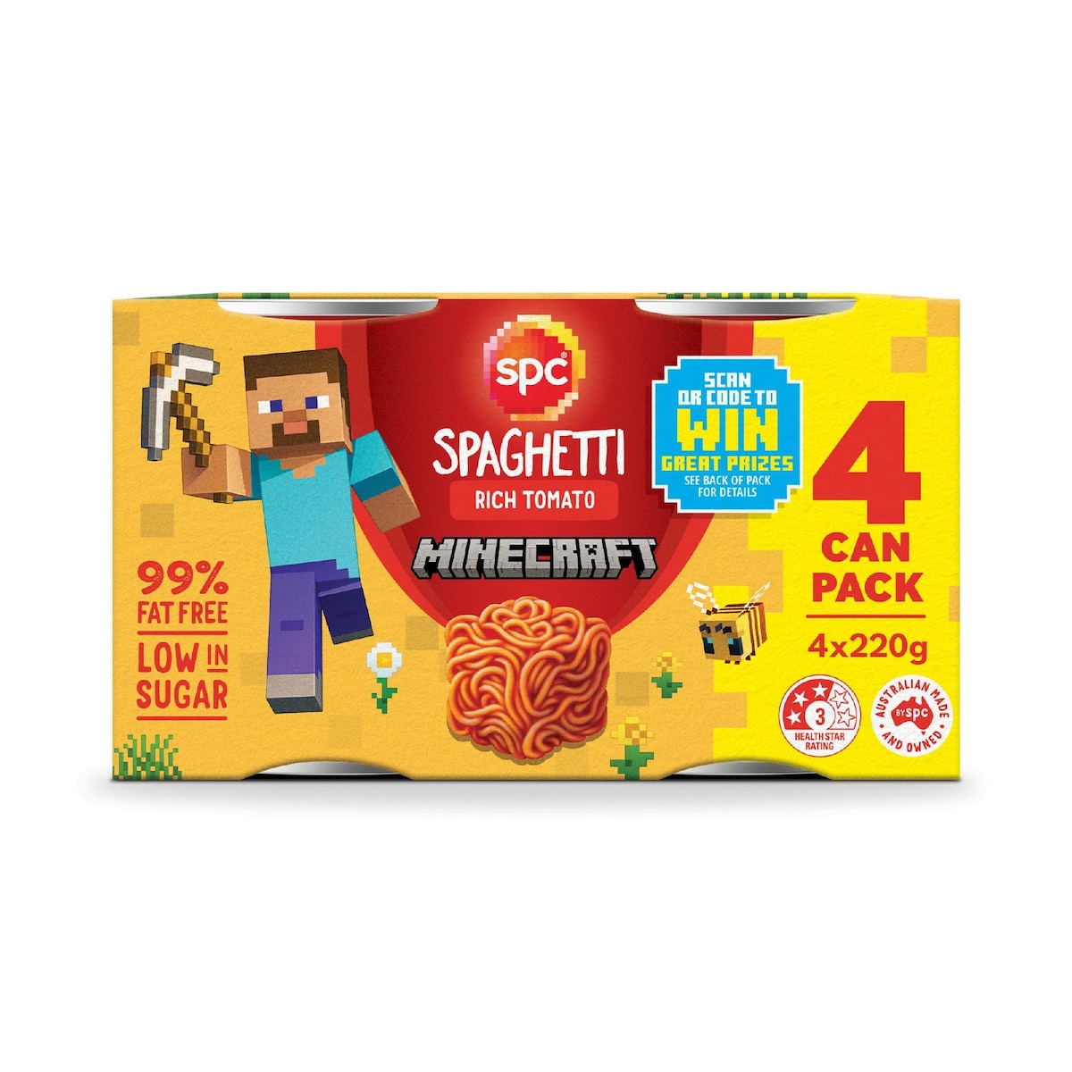 Spc Spaghetti Rich Tomato 220g X 4 Pack