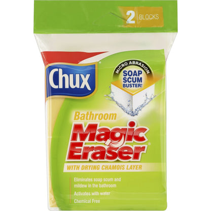 Chux Magic Eraser Bathroom 2 pack