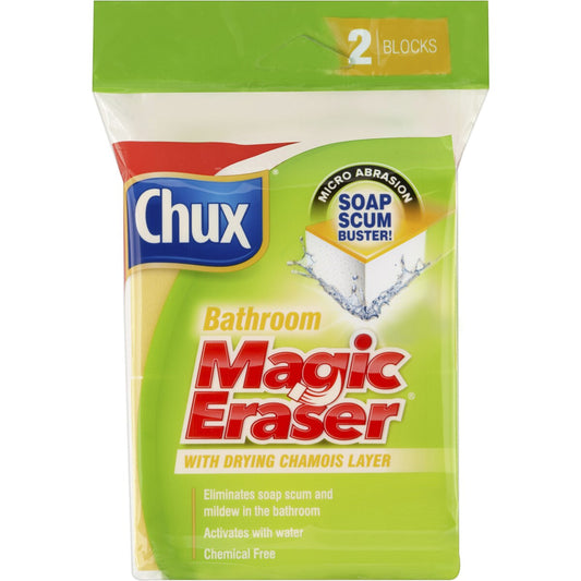 Chux Magic Eraser Bathroom 2 pack