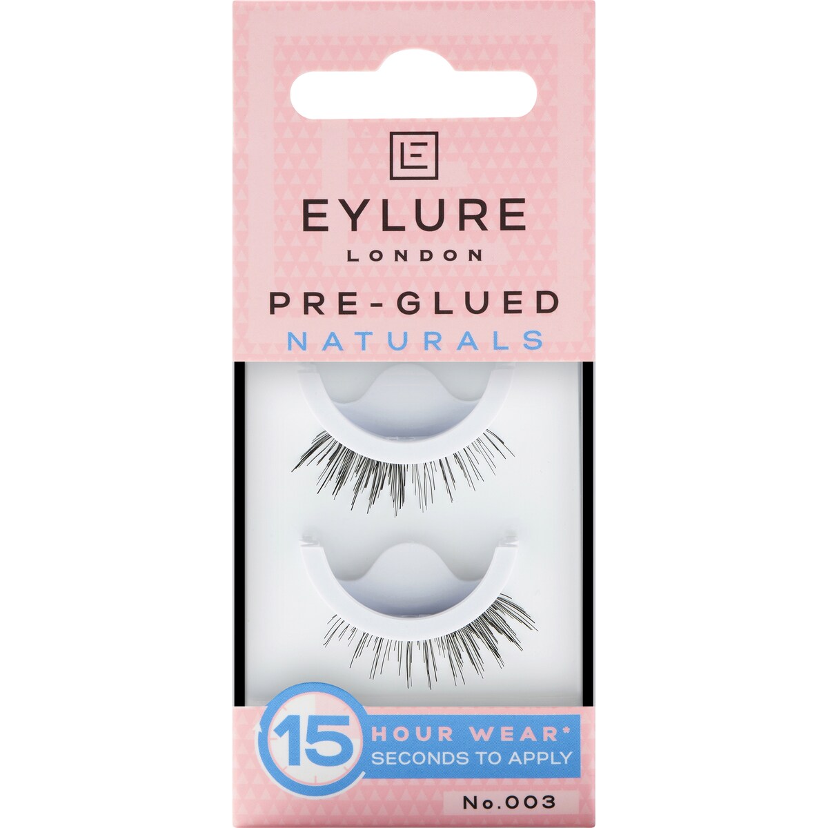 Eyelure Pre-glued Naturals Lashes 3/4 Each