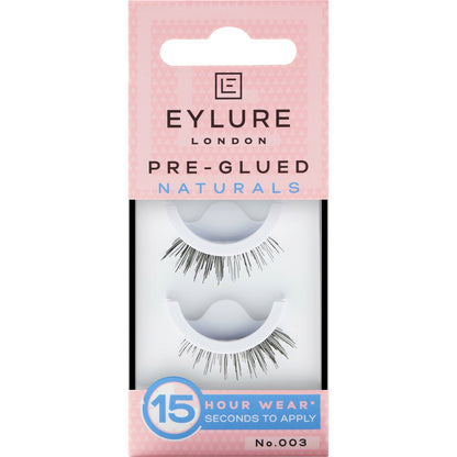 Eyelure Pre-glued Naturals Lashes 3/4 Each