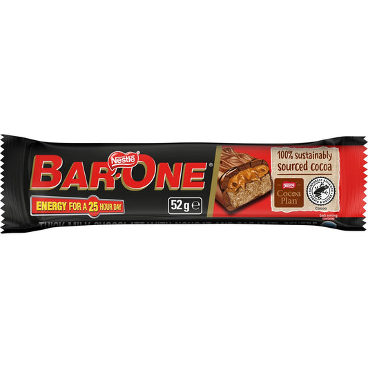 Nestle Bar One Chocolate Bar 52g