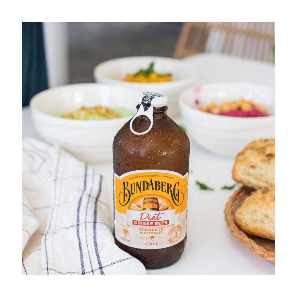 Bundaberg Diet Ginger Beer Multipack 10X375mL
