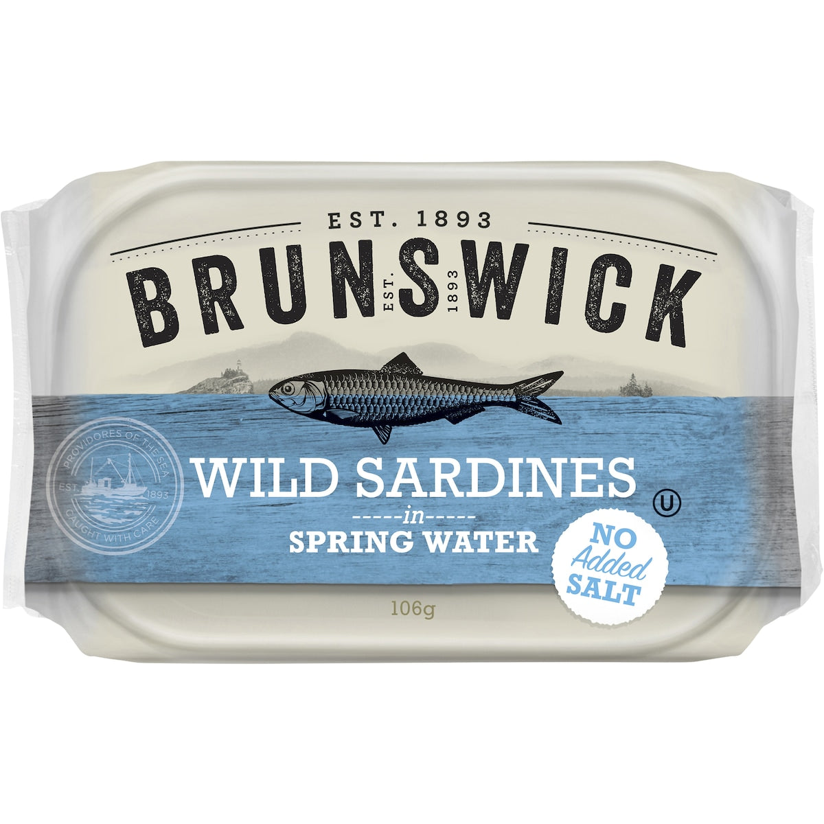 Brunswick Sardines In Springwater 106g