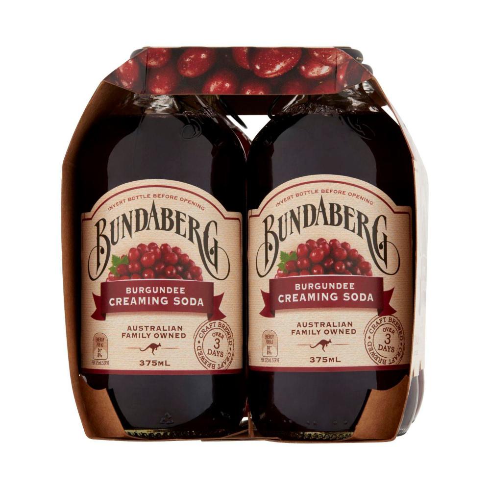 Bundaberg Brewed Drink Burgundee 4x375ml