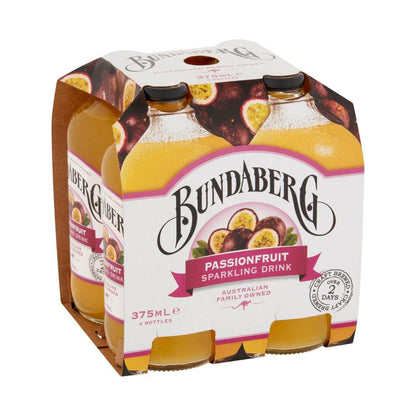 Bundaberg Brewed Drink Passionfruit 4x375ml