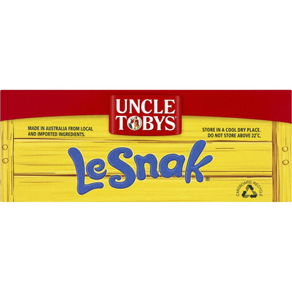 Uncle Tobys Le Snak Cheddar Cheese Dip & Crackers 6 pack