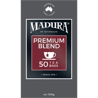 Madura Premium Blend Tea Bags 50 Pack 100g