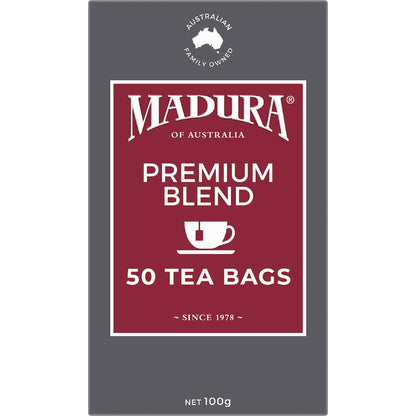 Madura Premium Blend Tea Bags 50 Pack