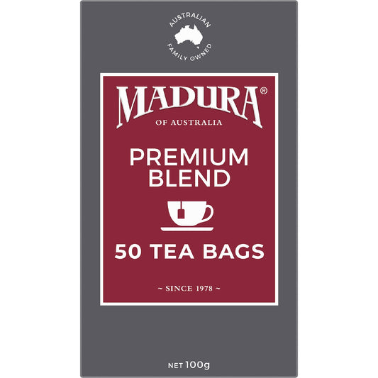 Madura Premium Blend Tea Bags 50 Pack