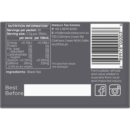 Madura Premium Blend Tea Bags 50 Pack