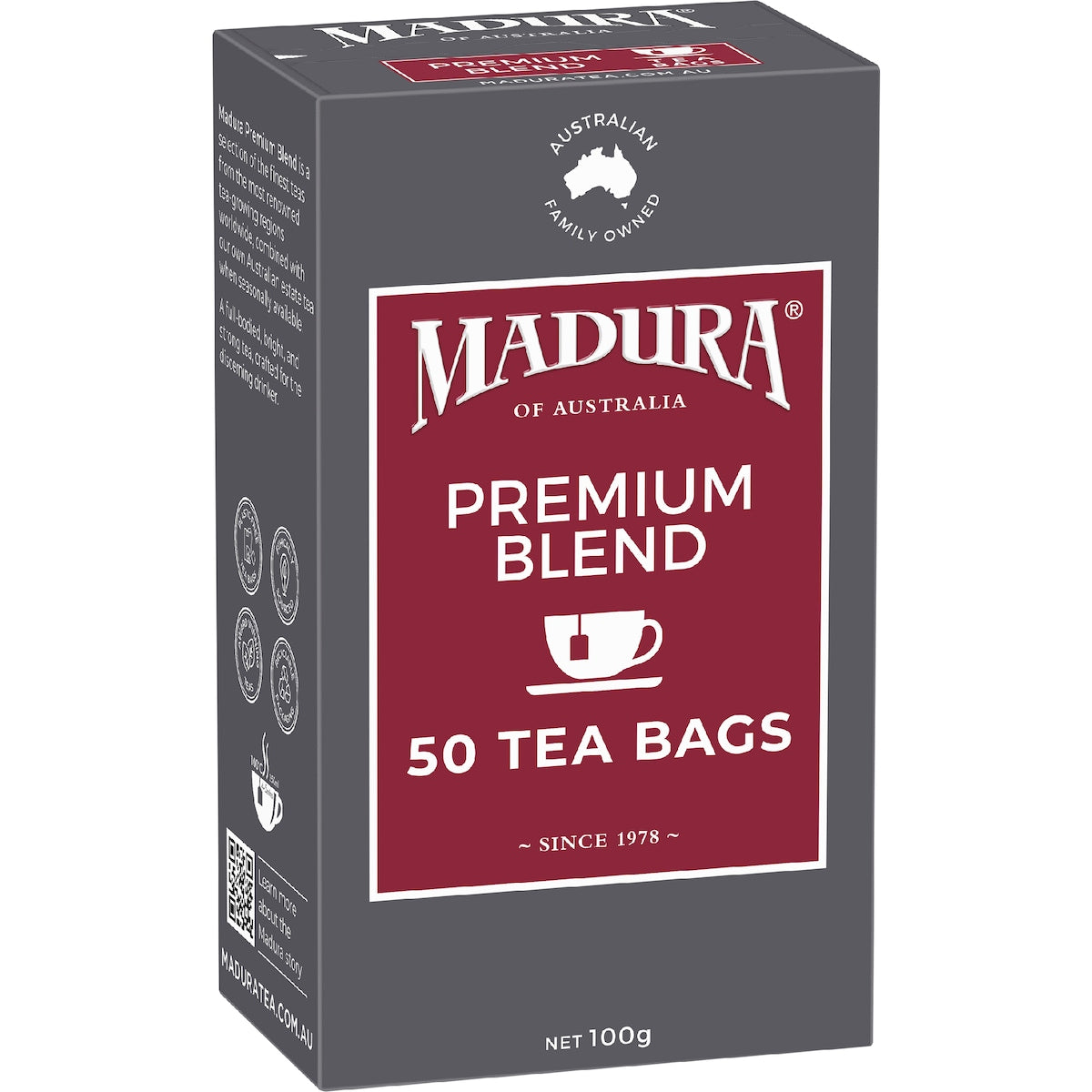 Madura Premium Blend Tea Bags 50 Pack