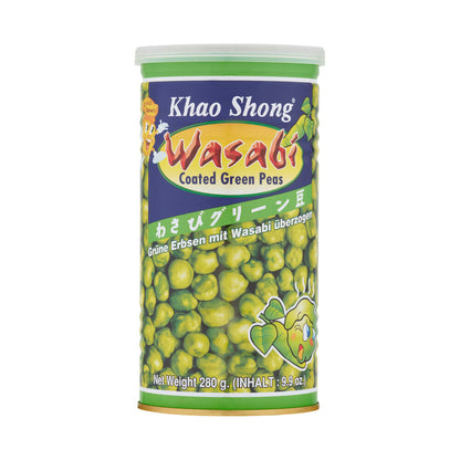 Khao Shong Wasabi Coated Green Peas - 280g