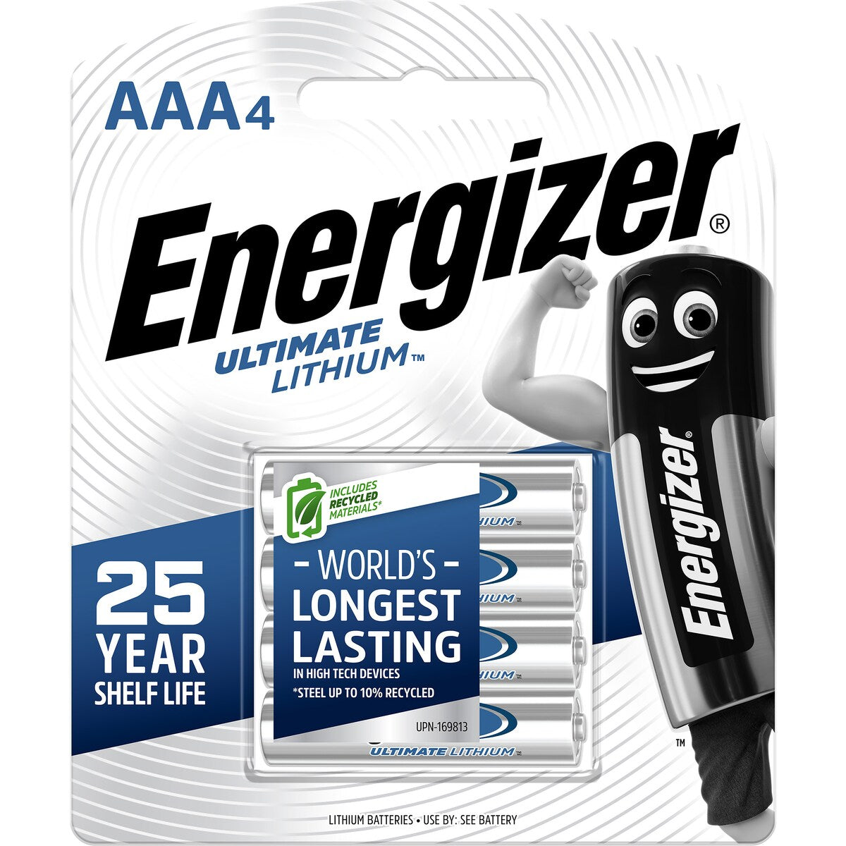Energizer Ultimate Lithium Performance Aaa Lithium Batteries 4 Pack