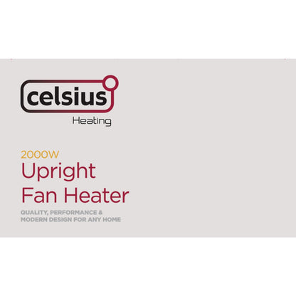 Celsius Upright Fan Heater Each