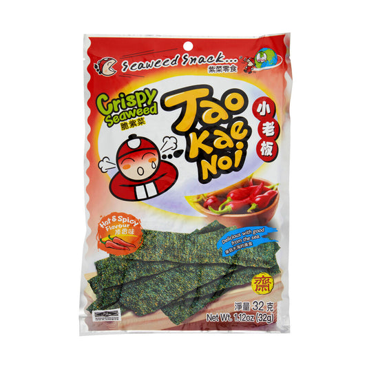 Tao Kae Noi Hot & Spicy Crispy Seaweed - 32g